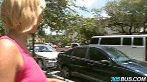 lexi swallow fucking and sucking on the bus