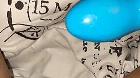 Milf Fucks Pussy with Dolphin Vibrator