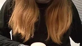 This transgirl fucks fleshlight full video