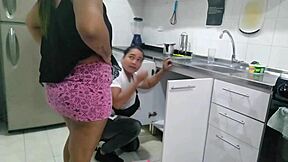 Plumber Hired To Check Pipes Ends Up Checking Big Ass