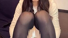 Neat Crossdresser in Mini Dress Masturbates Quietly