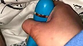 Milf Fucks Pussy with Dolphin Vibrator