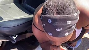 Thot Gets Mad Sucking Dick In Public!