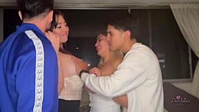 my friend and i swap our boyfriends in group fun