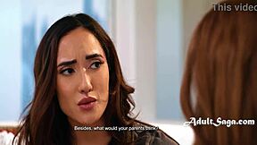 milf fucks neighbor's girl chloe amour myra moans loudly