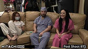 Doctor, give me that Hitachi orgasm now, Blaire Celeste?