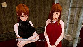 Exciting game unfolds in harem hotel 328