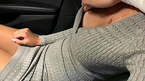 Russian Couple Performs Blowjob In Mercedes Car Woods