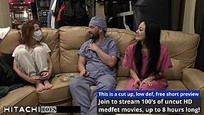 Doctor, give me that Hitachi orgasm now, Blaire Celeste?