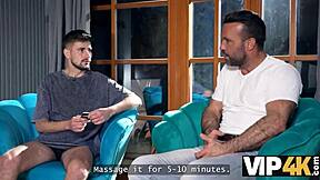 vip4k teen olivia zlota shakes in front of stepdaddy