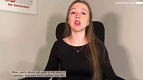 Goddess Shares Taste Of Rejection In Ruined Orgasm Humiliation Session