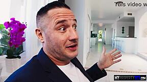 Divorced Hottie Films Intense Sex Tape With Realtor