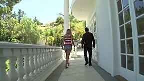 Blonde cutie Brynn Tyler gets an EPIC FUCKING and cum facial