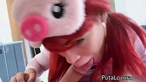 Putalocura - Cerdita Dayana Teen Enjoys Hard Fucking With Torbe!