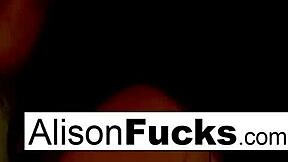 Katie And Alison Tyler's Artsy Fun Turns Into Nude Pussy Licking.