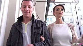 Young Cuckold Watches Girlfriend Anal BBC