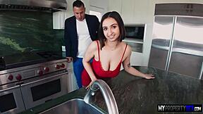 Divorced Hottie Films Intense Sex Tape With Realtor