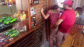 finally had standing sex with my stepsister