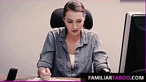 chief fills his lonely secretary's unattended needs