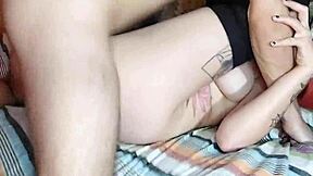 pose de misionero cogiendo a mi hermanastra culona y tetona