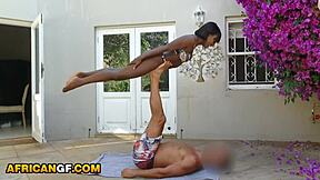 African Asshole Stretches for Euro Cock