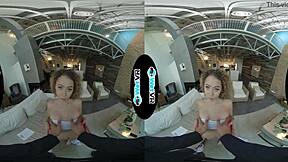 Wetvr Allie Addison Fucks Horny Landlord To Pay Rent In Vr