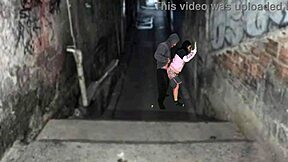Morena trans in the favela fucks the hill boss after funk party