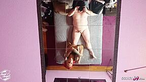 German teen Anni Angel in amateur scene