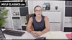 freeuse milf - big titted secretary used as sex doll and fucked around the office