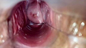 Pulsating orgasm inside vagina!
