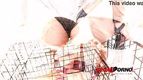 वेरोनिका लियल पहली बार डीएपी का अनुभव करती है क्रिस्टि ब्लैक के साथ हार्डकोर सीन में