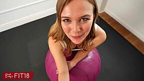 skinny american girl stella sedona wants to fuck foreign gym owner with huge cock
