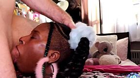 पिगटेल्स में फेसफकिंग हार्ड 69 में!