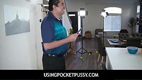 Usingpocketpussy - Freeuse Teen Baking Show Fucking - Alex Coal Marcus London