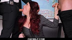 Reporter Freeused by Two Guys in CNC Milf Scene