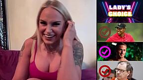 stephanie teases deeper ass exploration in blonde pornstar casting