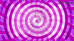 Lucky bimbo teases with jerk off instructions in femdom style