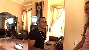 ashley jensen and bree barrett feel intense pleasure in threesome