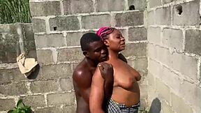 Africans Engage in Passionate Outdoor Fucking with Curvy Beauties
