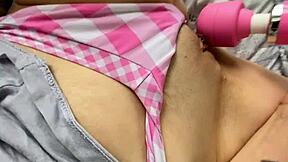 Stepsister Masturbates Behind Back