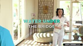 Busty Brunette's Suggestive Nuru Massage for Her Ex