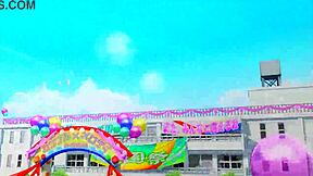 Hatsune Miku's colorful nude mod reveals her full body intensely