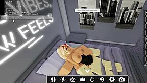 Cheating Slut Loves Getting Railed While Her Boyfriend Is Away - Roblox