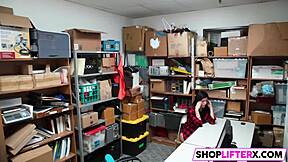 Two hard arguments cannot be refused in office punishment with big cocks