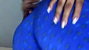 Hot amateur girl in action