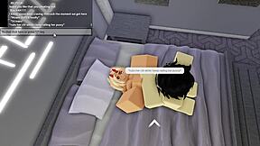 Cheating Slut Loves Getting Railed While Her Boyfriend Is Away - Roblox