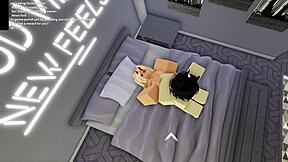 Cheating Slut Loves Getting Railed While Her Boyfriend Is Away - Roblox