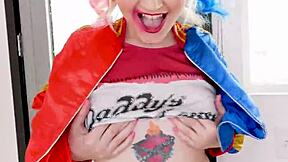 arielle aquinas gives a huge cock blowjob and swallows cum