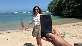 I asked a stranger for a beach photo, and he fucked me in the hotel.