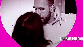 his fembot experiences human emotions in bdsm and submission scenes